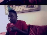 Kendrick Lamar impersonating wiz khalifa
