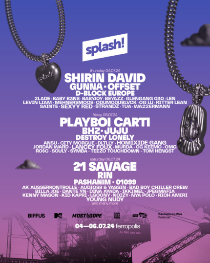 Trzeci line up update splash! festivalu i line up preparty.