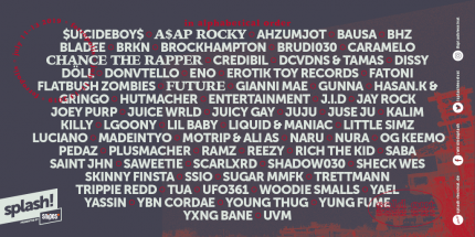 Prawie kompletny line up splash! Festivalu
